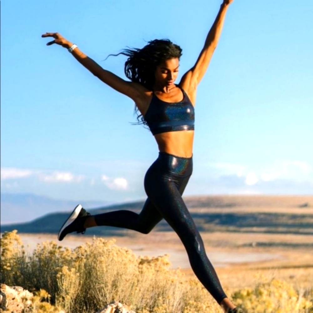Zyia twilight luxe high rise legging